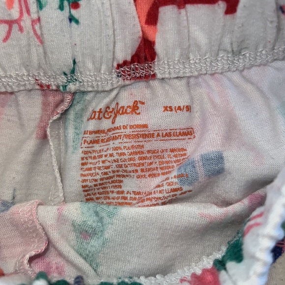 Girls XS 4/5 Christmas pajama bundle - Picture 5 of 9